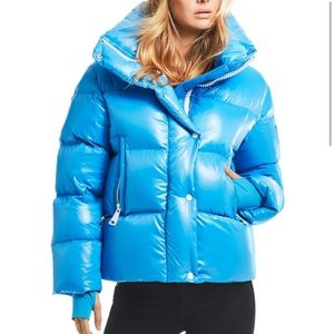 sam jetset short down jacket